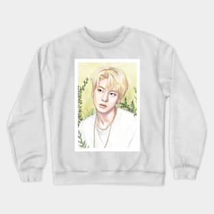 Taehyun TXT Watercolour Painting Crewneck Sweatshirt